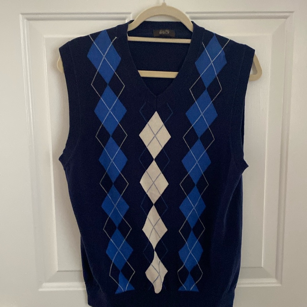 Vintage Tasso Elba Women’s Golf Vest - Made in Hong Kong - Size Small